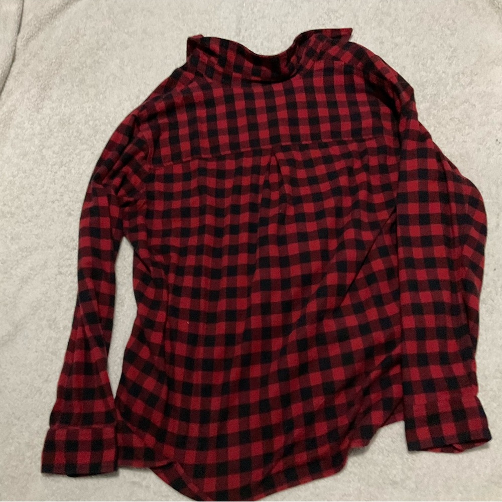 Rugged Flex, Red and Black Plaid flannel.